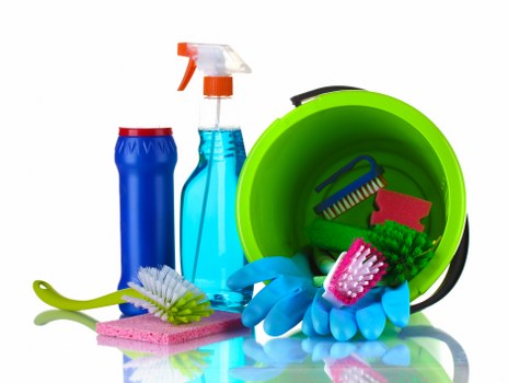 Professional cleaning team working in a Haringey home