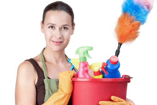 Oven cleaning team supporting recycling and sustainability in Haringey