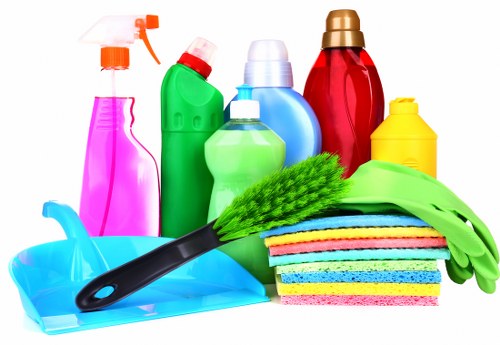 Professional cleaners working in a Haringey home with careful attention to detail