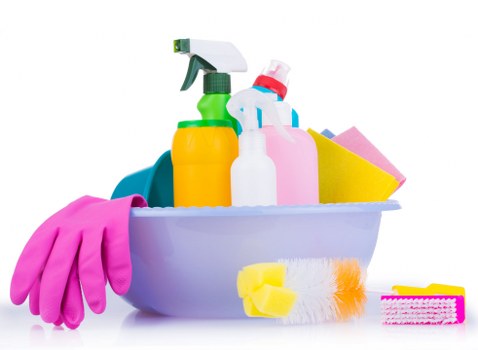 Office cleaners maintaining a commercial workspace in Haringey