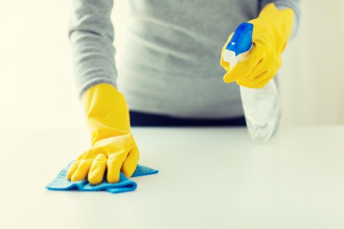 Regular house cleaning in a Haringey flat