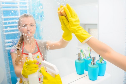 Local upholstery cleaning process for sofas and armchairs
